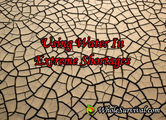 Water Usage Tips For Extreme Shortages
