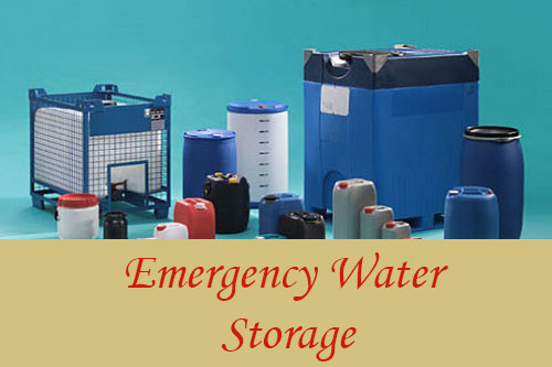 Emergency Water Storage – Tanks, Barrels and Bladders